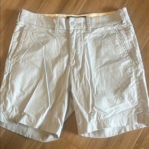 Men's Abercrombie & Fitch Baby Blue Flat Front Shorts 28